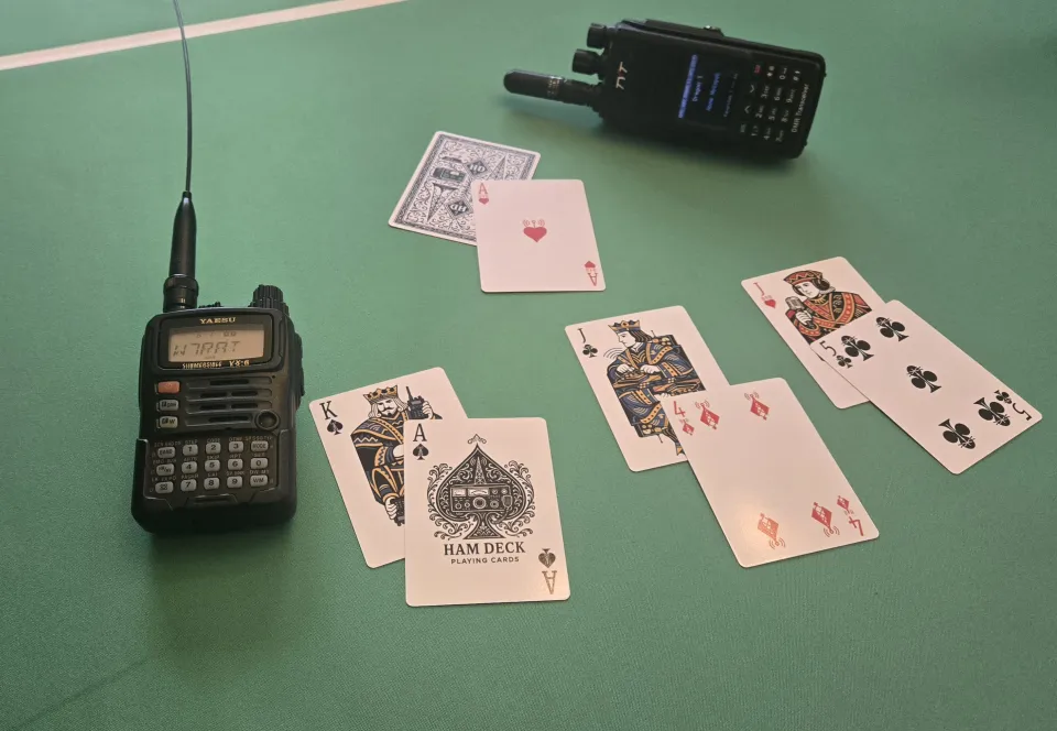 Ham Deck handheld cards