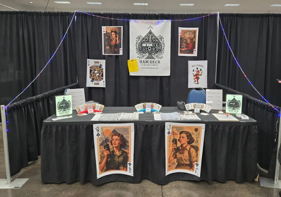 Ham Deck booth at SEAPAC